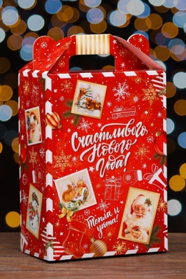 ПОДАРОК НОВОГОДНИЙ "НОВОГОДИЦА МАКСИ" 1230 гр