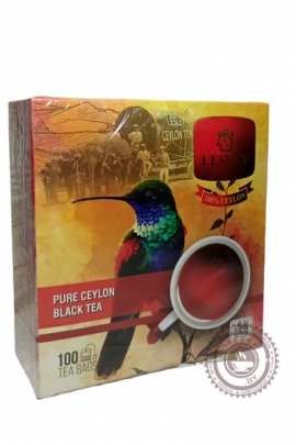 Чай LESLEY черный 100 пакетов