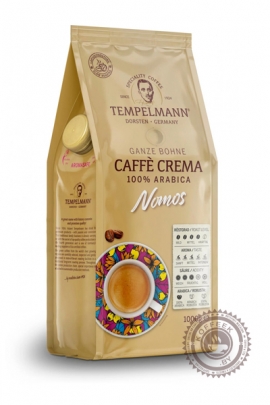 Кофе TEMPELMENN "Nomos Caffe Cremа" 100% Arabica 1кг