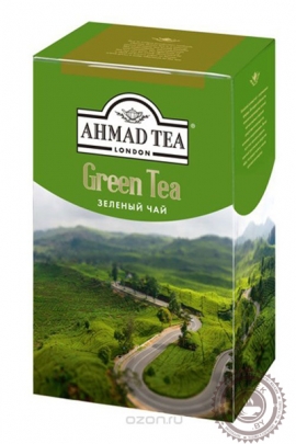 Чай AHMAD "Green Tea" 100 г зеленый