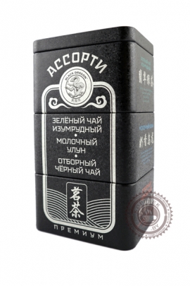 Чай Чёрный Дракон "Ассорти №1" 100 г в ж/б