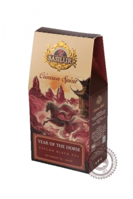 Чай BASILUR "Crimson Spirit" черный 75 гр