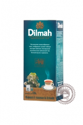 Чай DILMAH черный 25 пакетов