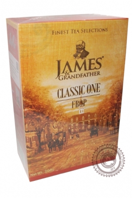 Чай JAMES "Grandfather" FBOP черный 200 г