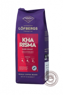 Кофе LOFBERGS LILA "Kharisma №4" (Харизма) 400г зерно