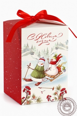 ПОДАРОК НОВОГОДНИЙ "ДРУЗЬЯ-СНЕГОВИКИ" 435 гр