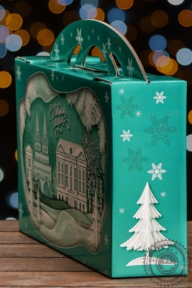 ПОДАРОК НОВОГОДНИЙ "ЗИМНИЙ ГОРОД" 1230 гр