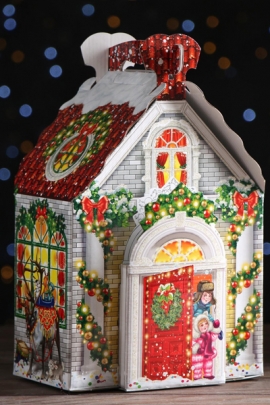 ПОДАРОК НОВОГОДНИЙ "СКАЗОЧНЫЙ ДОМИК" 1000 гр