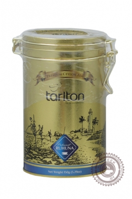 Чай Tarlton "Ruhuna" черный BOP1 150 гр ж/б