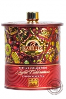 Чай BASILUR "Праздничная коллекция Радостные праздники" черный 75гр