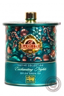 Чай BASILUR "Праздничная коллекция Очаровательные ночи" зеленый 75гр