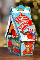ПОДАРОК НОВОГОДНИЙ "В ГОСТЯХ У СНЕГИРЕЙ" 830гр