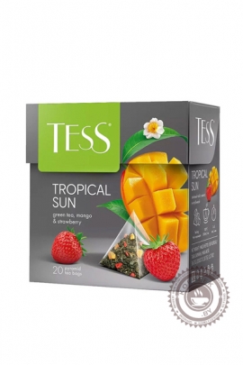 Чай TESS "Tropical Sun" зеленый 20 пир