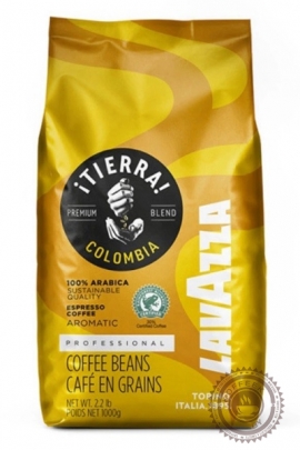 Кофе LAVAZZA "TIERRA COLOMBIA " зерно 1000г