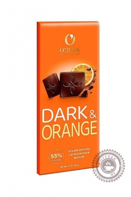 Шоколад O`Zera Dark & Orange 90 гр.