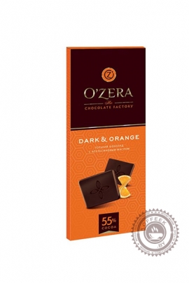 Шоколад O`Zera Dark & Orange 90 гр.