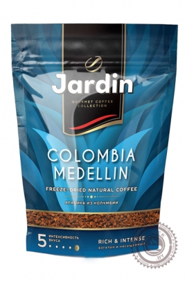 Кофе JARDIN "Colombia Medellin" №5 150г растворимый