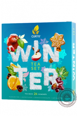 Чайное ассорти CURTIS "Winter Tea Set"  24 пакетика