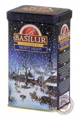 Чай BASILUR "Frosty Night" черный 85 г