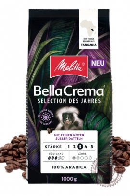 Кофе MELITA Bella Crema "Crema Selection des Jahres" в зерне 1кг