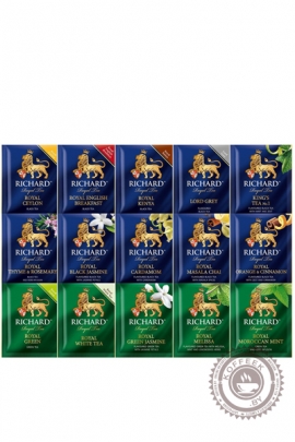 Набор чая RICHARD "Royal Tea Collection" 120 пакетов