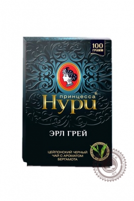 Чай ПРИНЦЕССА НУРИ "Магия Бергамота" 100г черный