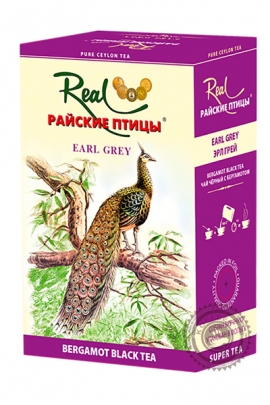 Чай Real "Райские птицы" черный с бергамотом, 250г