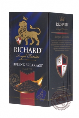 Чай RICHARD "Breakfast" черный в пакетиках 25 шт по 2г