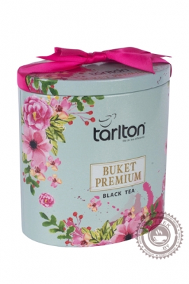 Чай Tarlton "Букет Премиум" черный FBOP, 100 г ж/б
