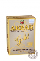 Чай AKBAR Gold черный 100 г