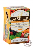 Чай BASILUR "Fruit Infusions "Assorti" фруктовое ассорти 20 пакетов