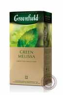 Чай GREENFIELD "Green Melissa" (мята+мелисса) 25 пак зелёный