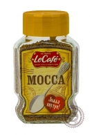 Кофе Le Cafe "Macca" 175г, растворимый с набором столовых приборов