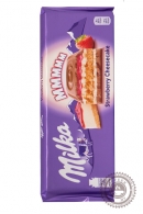 Молочный шоколад "Milka"  Клубничный Чизкейк 300г