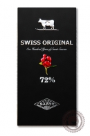 Шоколад SWISS ORIGINAL, горький с клюквой 100 г