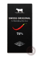 Шоколад SWISS ORIGINAL, горький с кайенским перцем 100 г