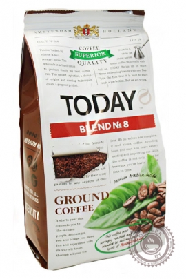 Кофе TODAY  BLEND 8 молотый 200 г