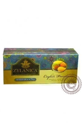 Чай "Zylanica" MANGO черный 25 пакетов, 50 г