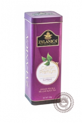Чай "Zylanica" Design Supreme OPА черный 100гр в ж.б.
