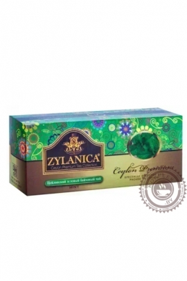 Чай "Zylanica" MINT зеленый 25 пакетов, 50 г