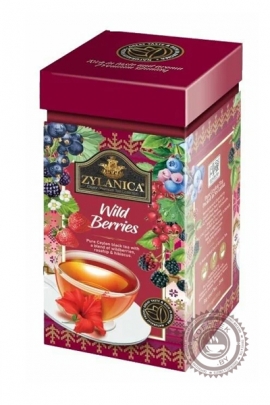 Чай "Zylanica" Сeylon Premium Wild Berries 200 гр в ж.б.
