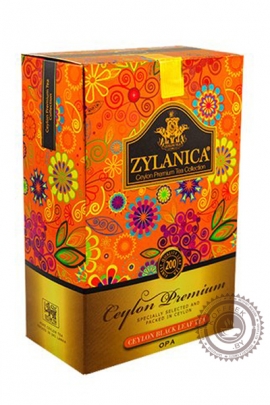 Чай "Zylanica" Сeylon Premium OPA черный 200 г